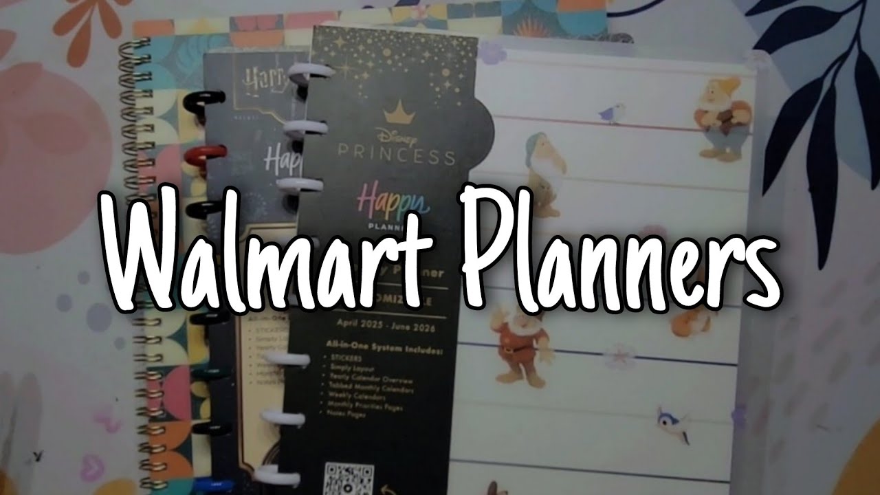 Walmart Haul | NEW 2025-2026 Happy Planner Simply and Organized Planners