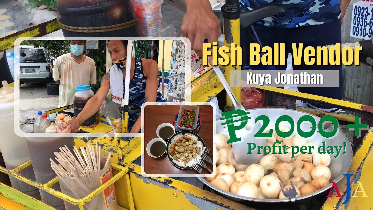 Fishball Vendor kumikita ng P2000 pesos per day!
