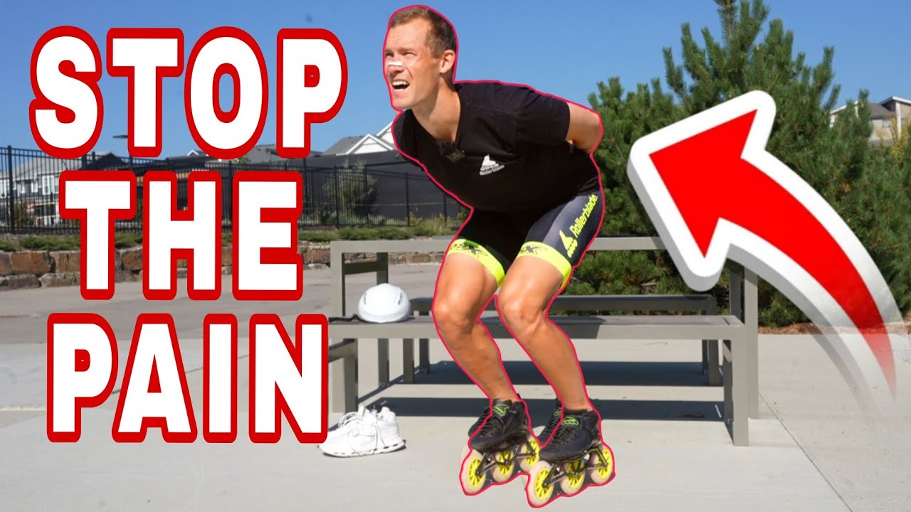 STOP BACK PAIN - How to skate without pain (forever!) 