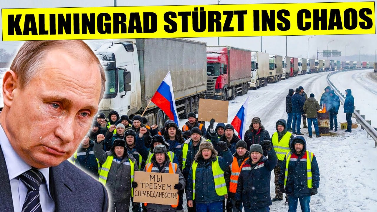 Massenentlassungen in Kaliningrad – 18.000 Trucker ohne Perspektive, Grenzen und Fabriken dicht