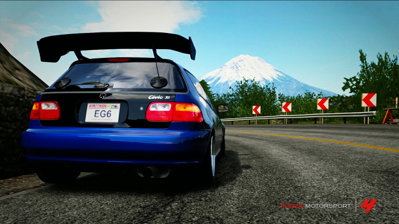 Forza Motorsport 4 | 4:32.072 Fujimi Kaido New Downhill EG6 PB
