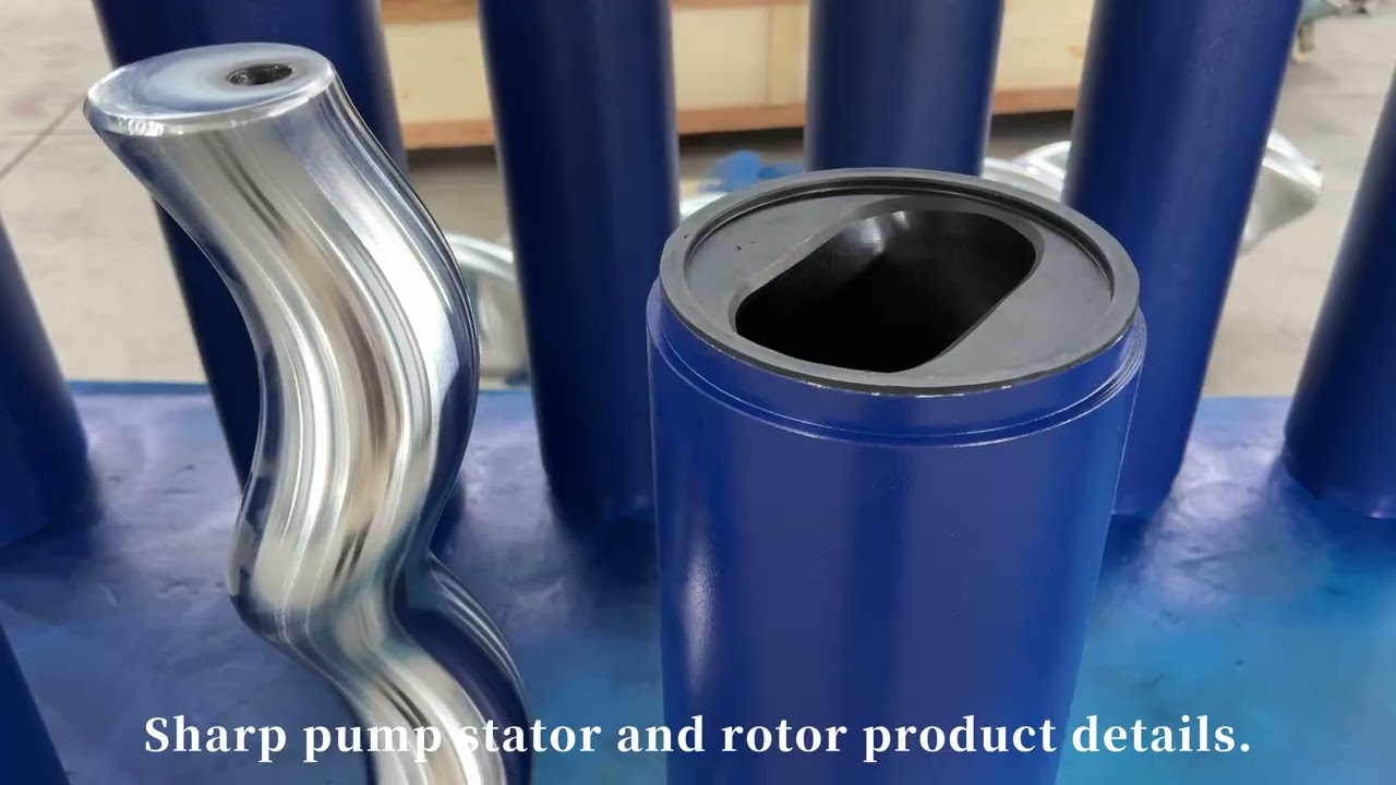 Sharp pump stator and rotor product details.