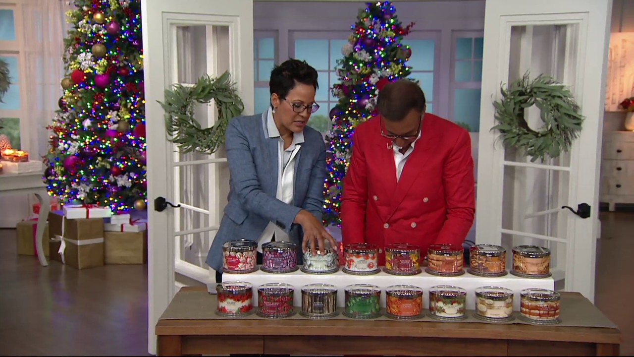 HomeWorx by Harry Slatkin S/2 Scented Deluxe 3 Wick Candles on QVC