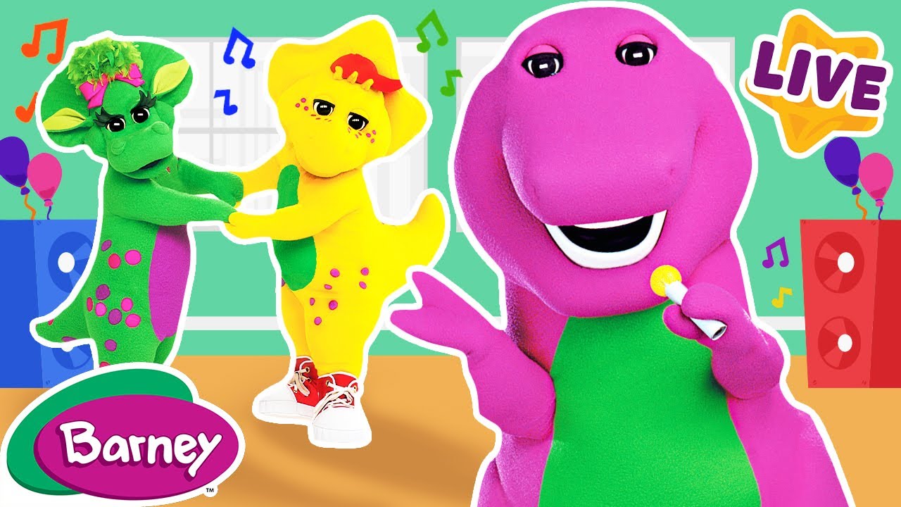It's Party Time with Barney & Friends | Full Episodes LIVE   | Barney the Dinosaur 🔴