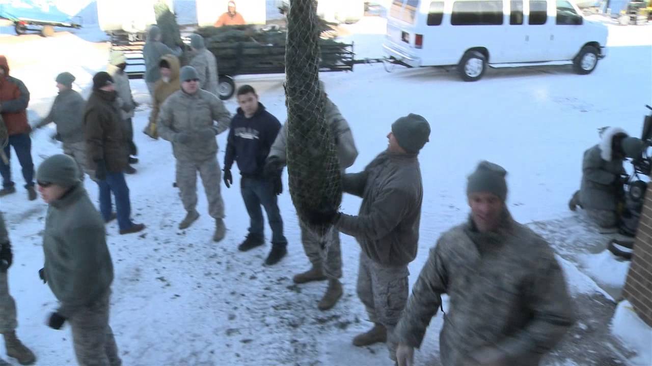 Trees for Airmen at Ellsworth Air Force Base