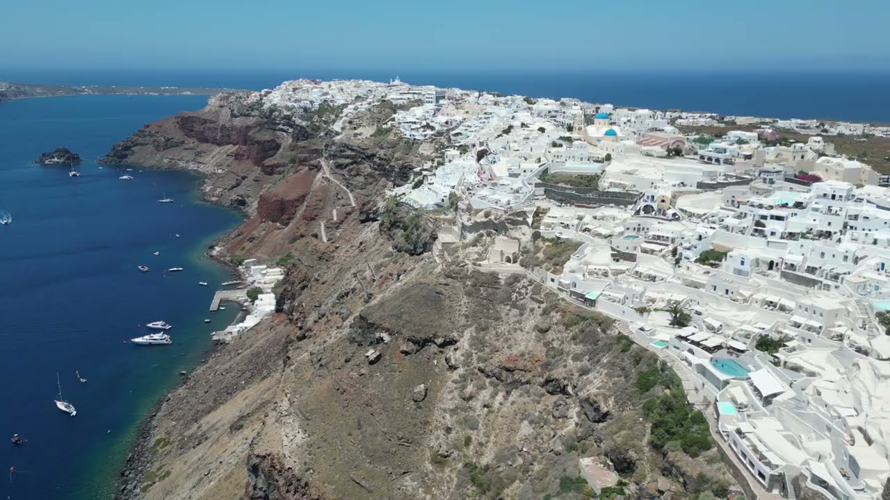 Zalia - my [Santorini 4K drone video]