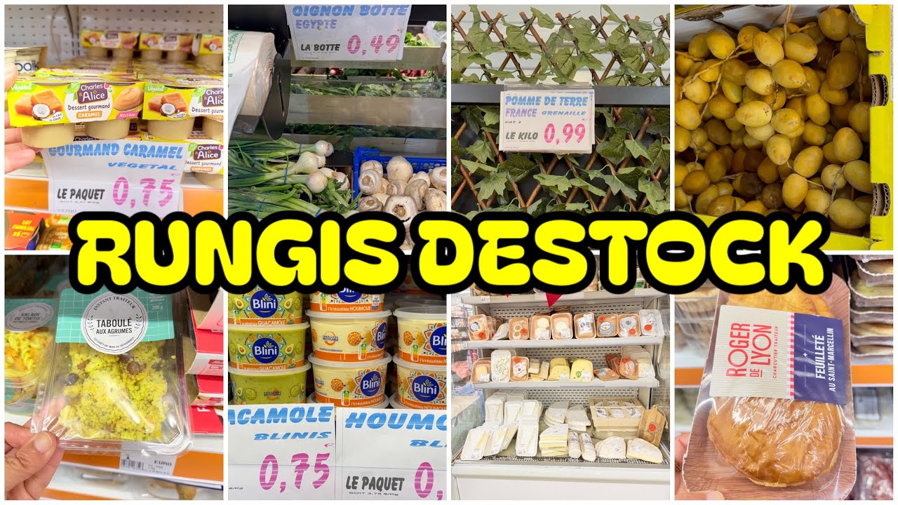 Rungis Destock DESTOCKAGE 100% QUALIT&Eacute; 8 NOVEMBRE 2025