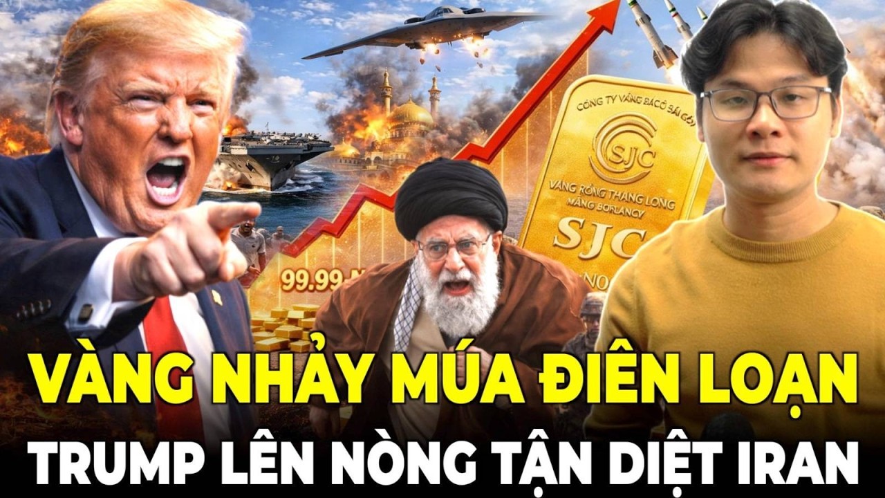 Trump Ép Iran Vào Đường Cùng: Vàng SJC Vọt 185M - Cú Lừa 