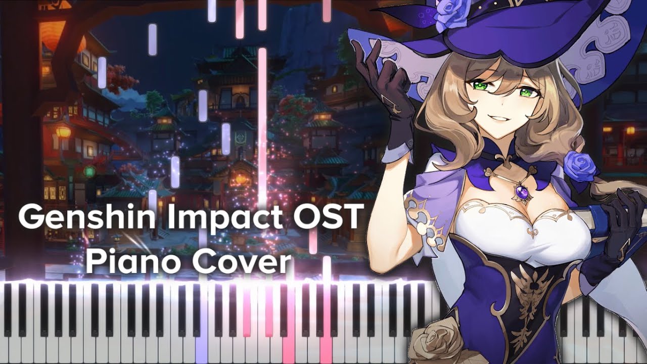 Genshin Impact OST 14 - Say My Name Piano Cover (Visualizer)