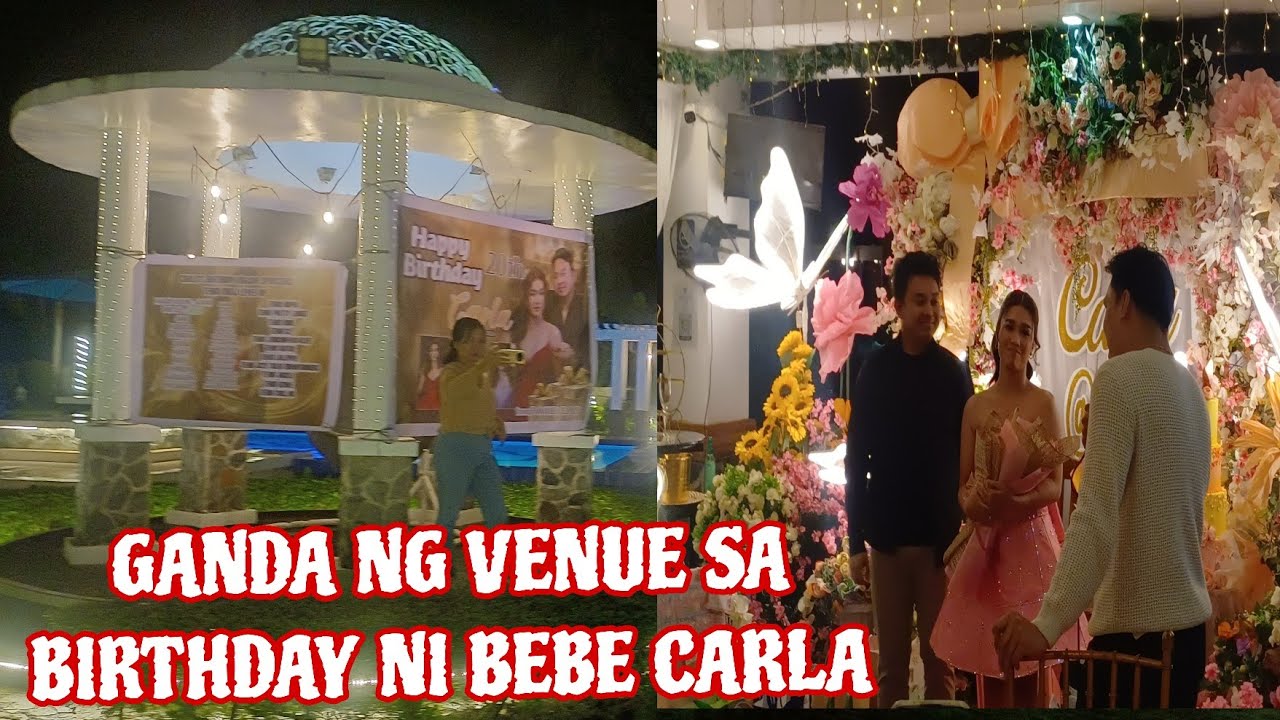 ANG MASAYANG PAGTATAGPO SA BIRTHDAY NI CARLA | ANG GANDA NG VENUE|VAL SANTOS MATUBANG | KALINGAP RAB