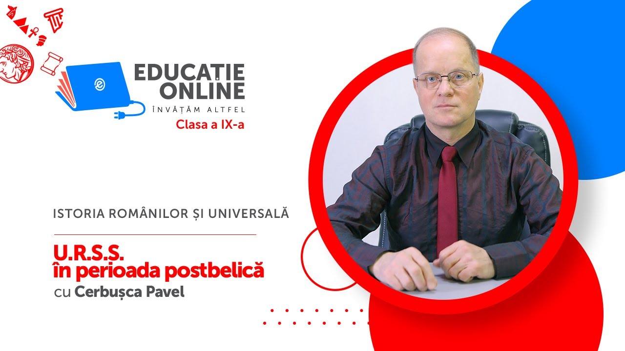 Istoria Românilor și Universală, Clasa a IX-a, U.R.S.S. în perioada postbelică