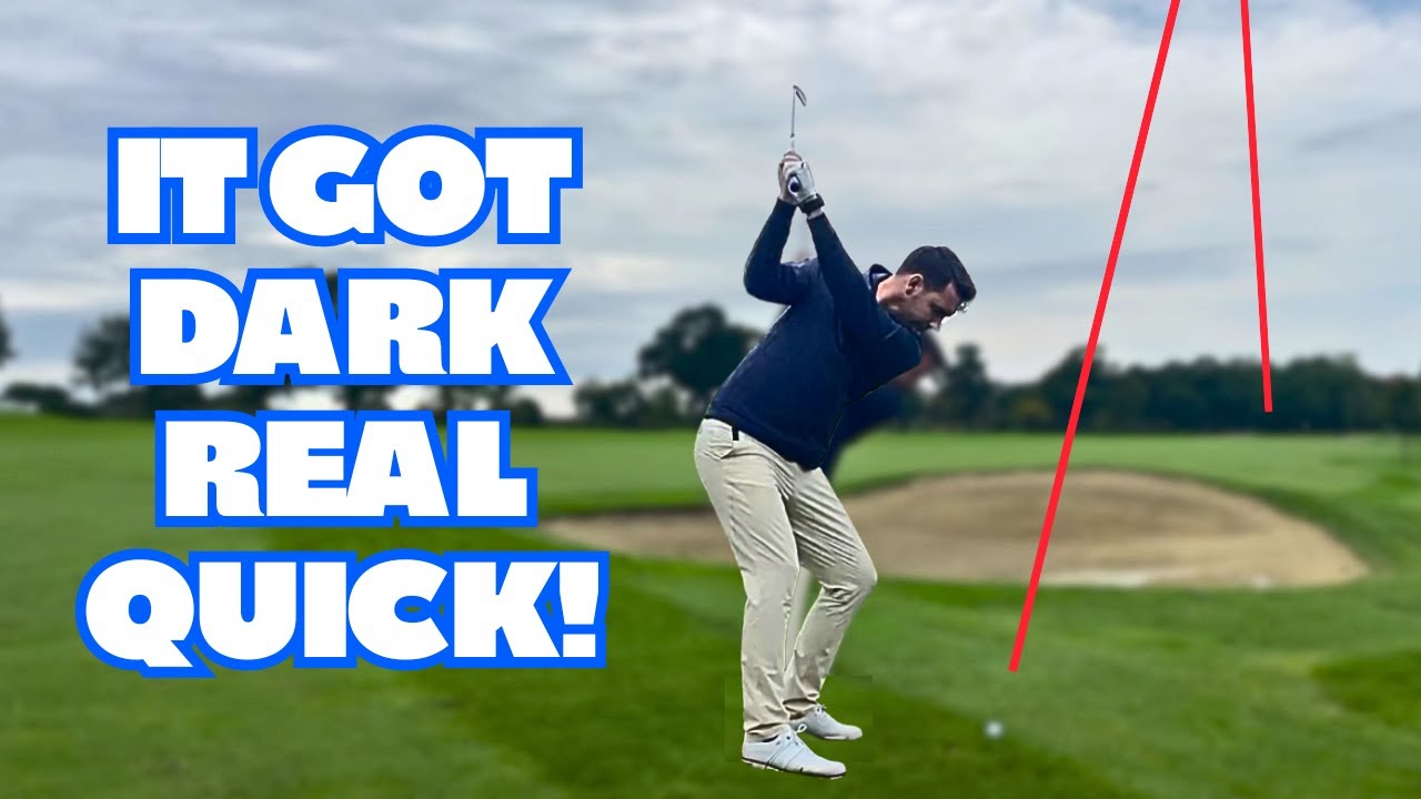 NIGHT GOLF WITHOUT THE LIGHTS!!