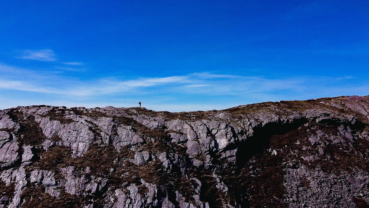 Hiking Ben Lettery and Bengower Alone in Connemara - Ireland (Two of The Twelve Bens)