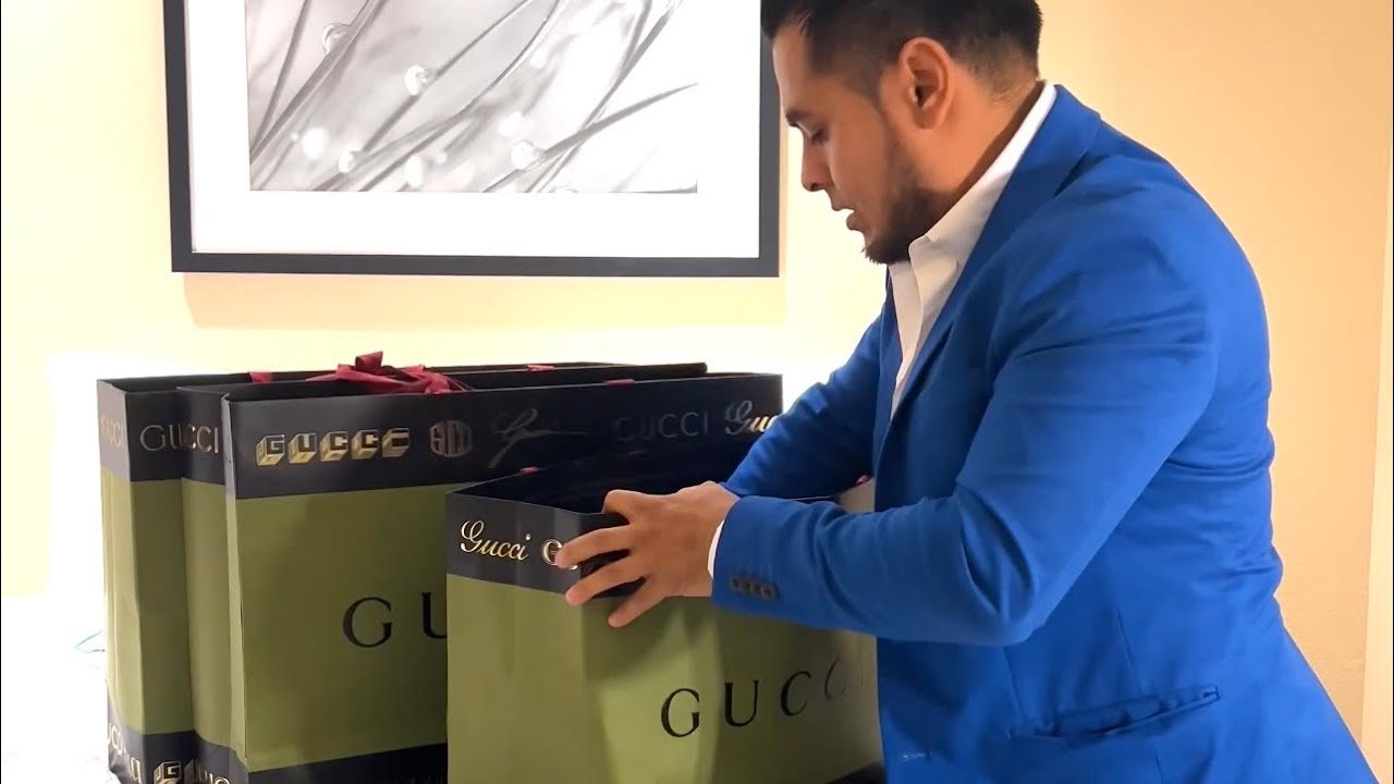 Nunca habia gastado tanto dinero en compras😱🤑💰💸todo esto me compre en Gucci - Jose Torres 2022