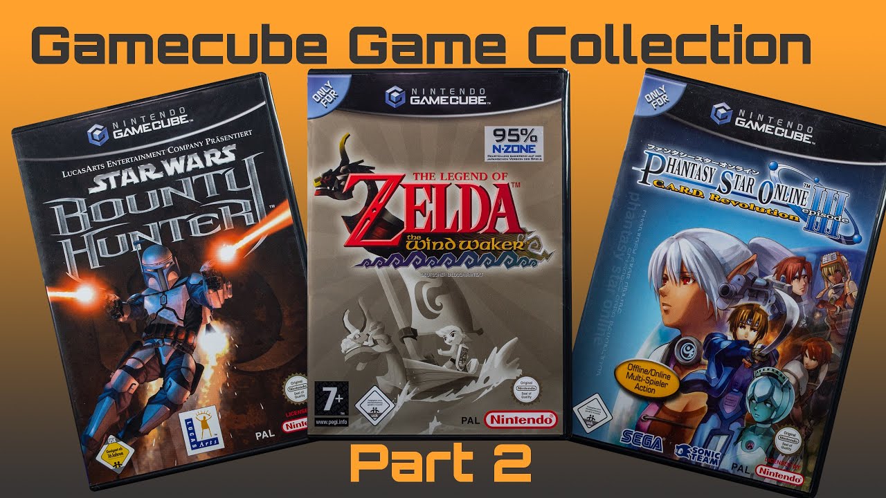 Nintendo Gamecube Sammlung / Game Collection Part 2