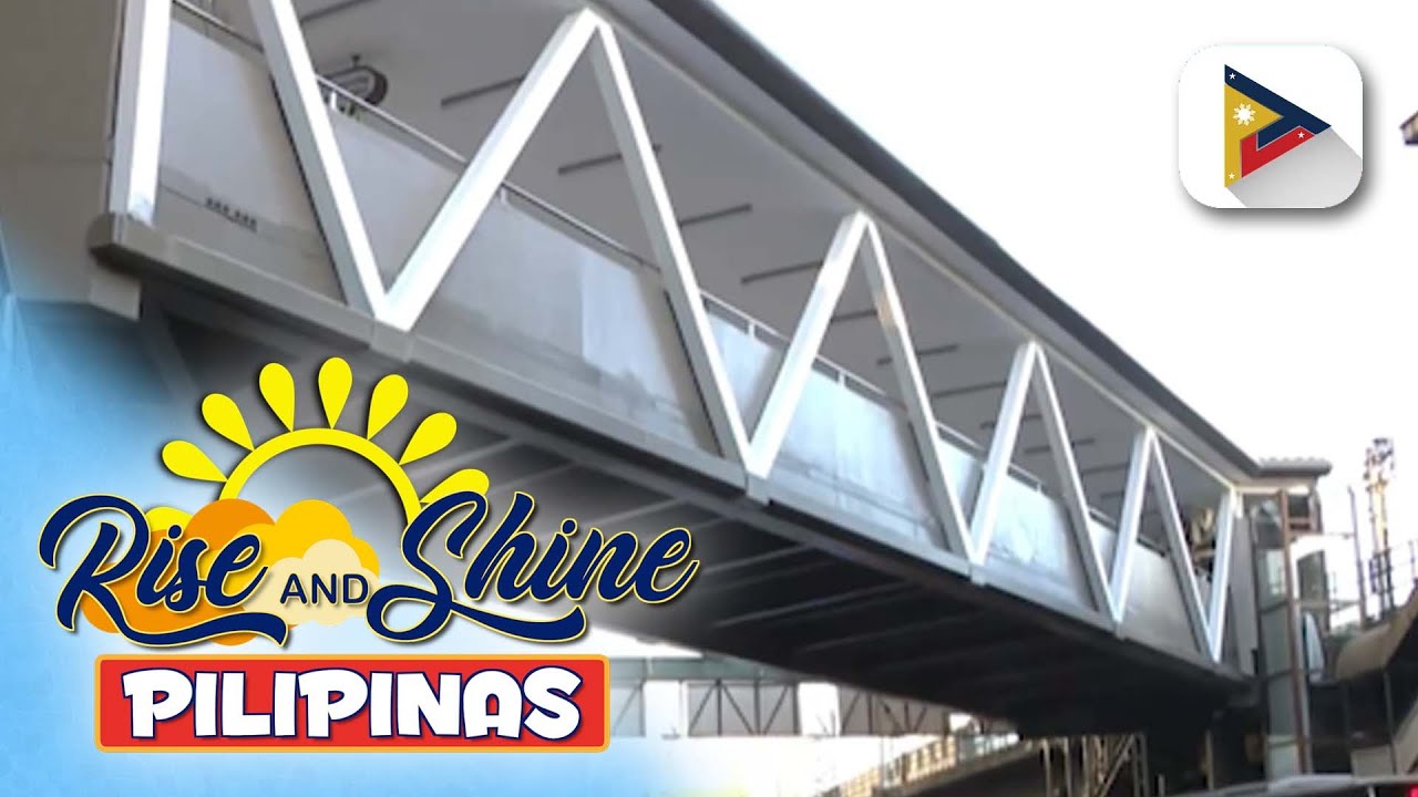 Bagong Kamuning Footbridge, mas convenient at accessible na sa mga tumatawid ng EDSA