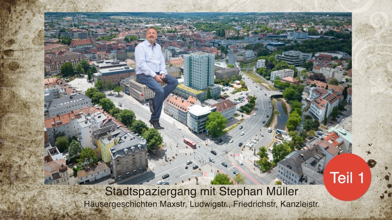 Stadtspaziergang mit Stephan Müller /  Häusergeschichten Teil 1 (Bayreuth)