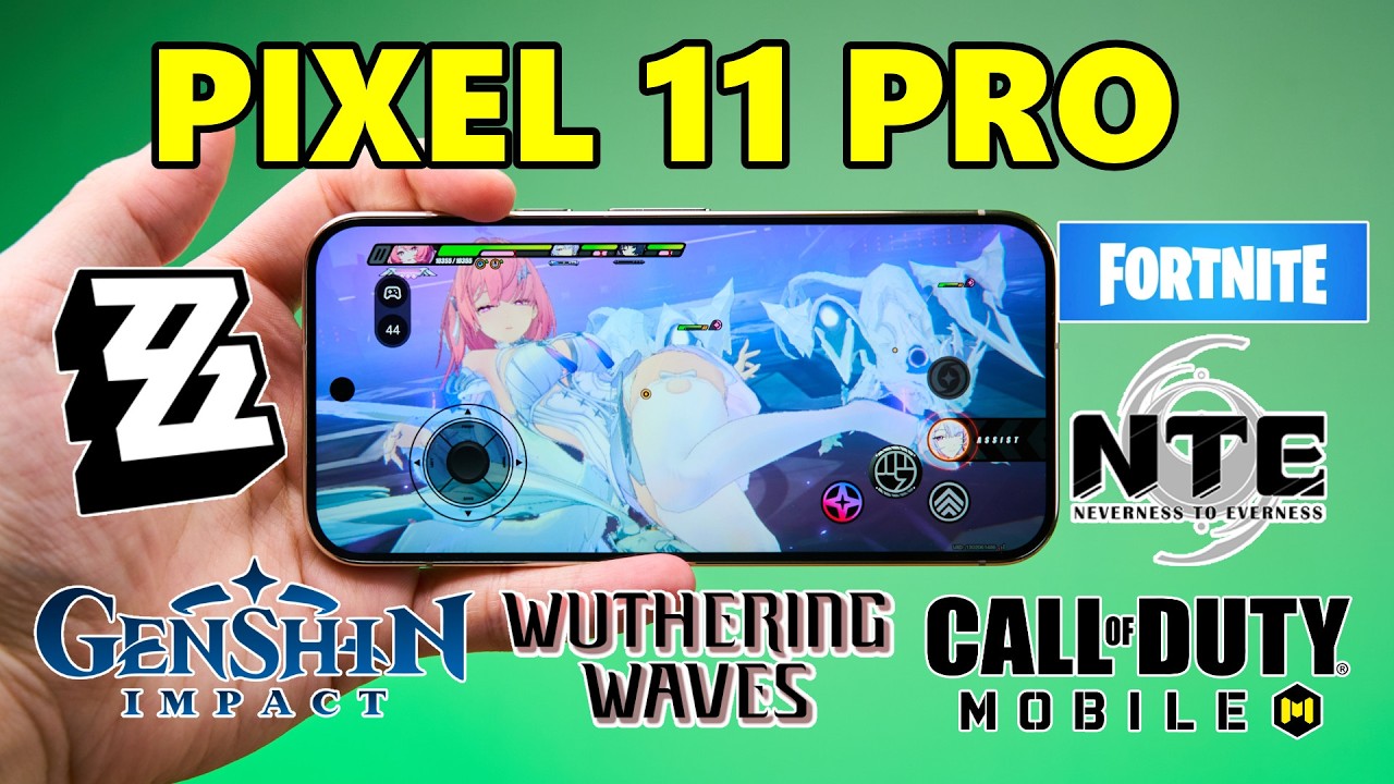 Gaming test - Google Pixel 11 Pro with Tensor G6!