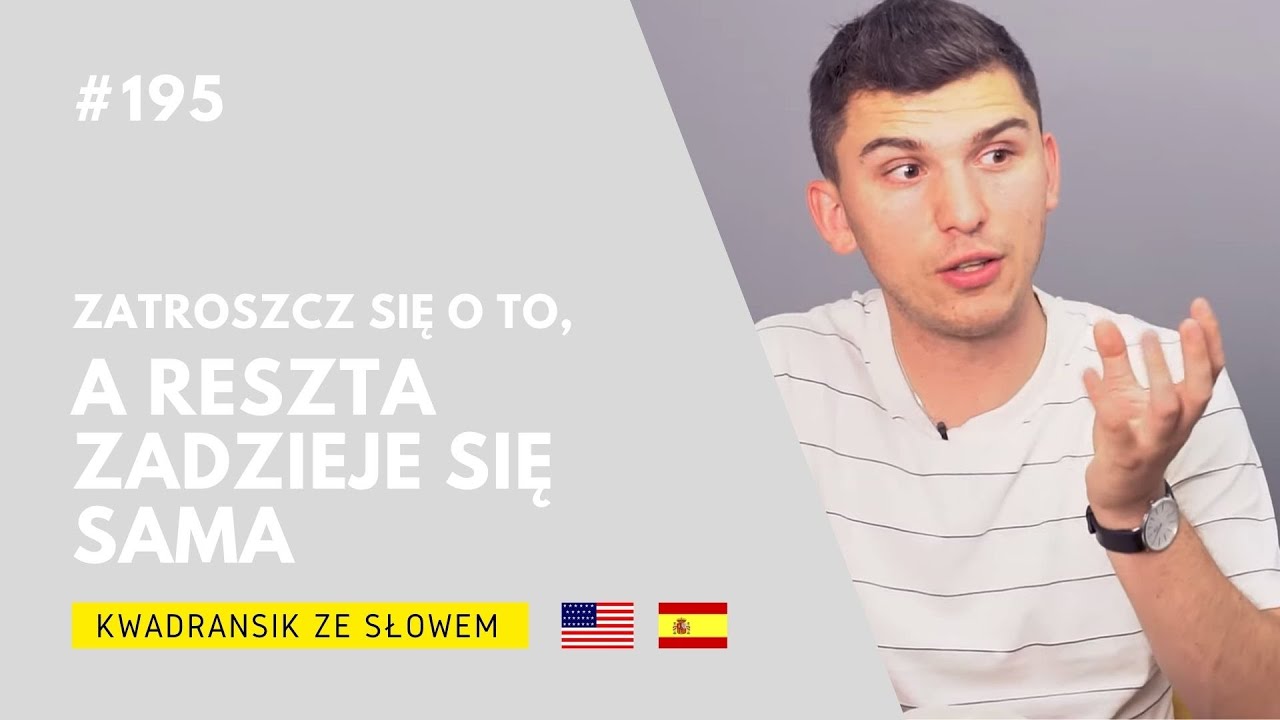 Kwadransik ze Słowem #195 - Zatroszcz się o to, a reszta zadzieje się sama