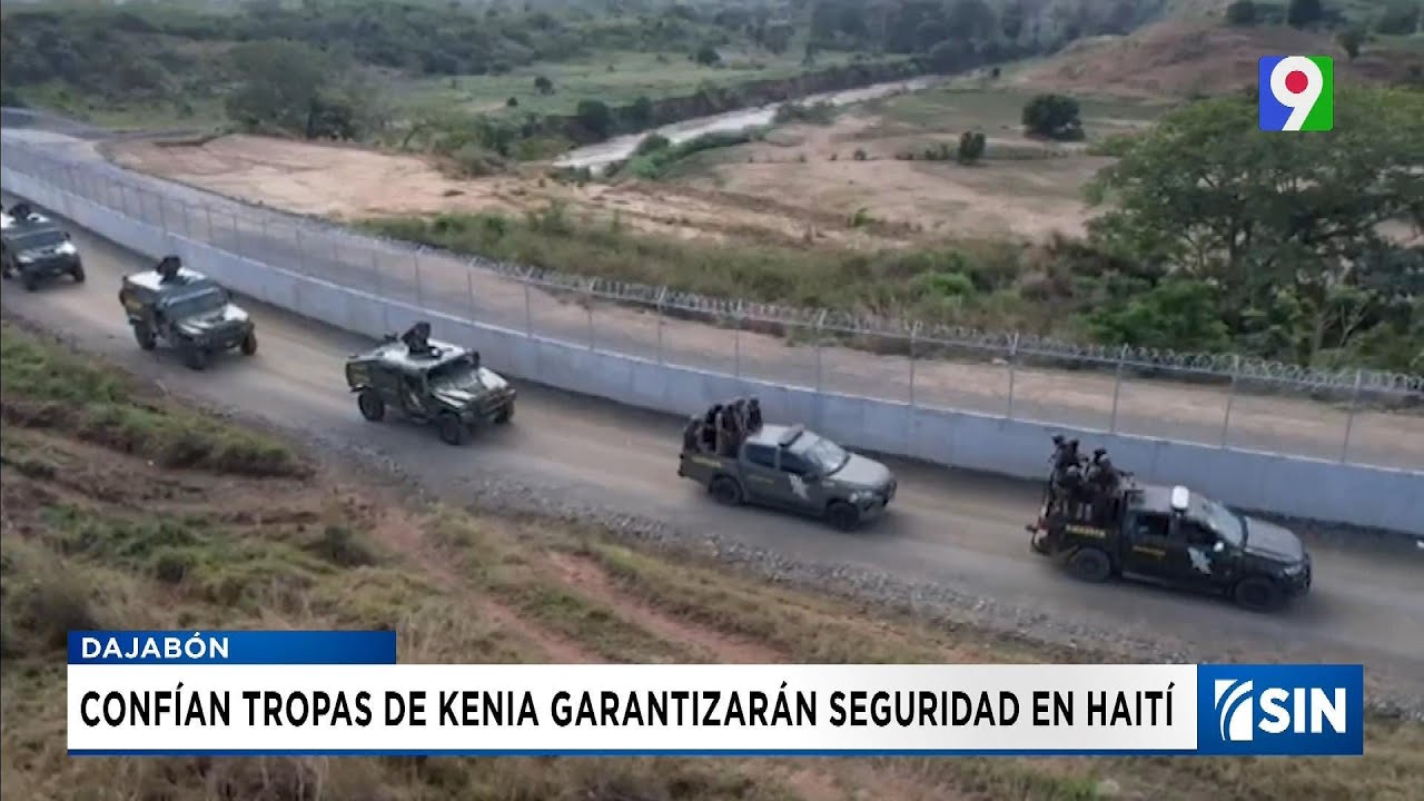 Confianza y seguridad por la pronta llegada  de tropas de Kenia | Emisión Estelar SIN