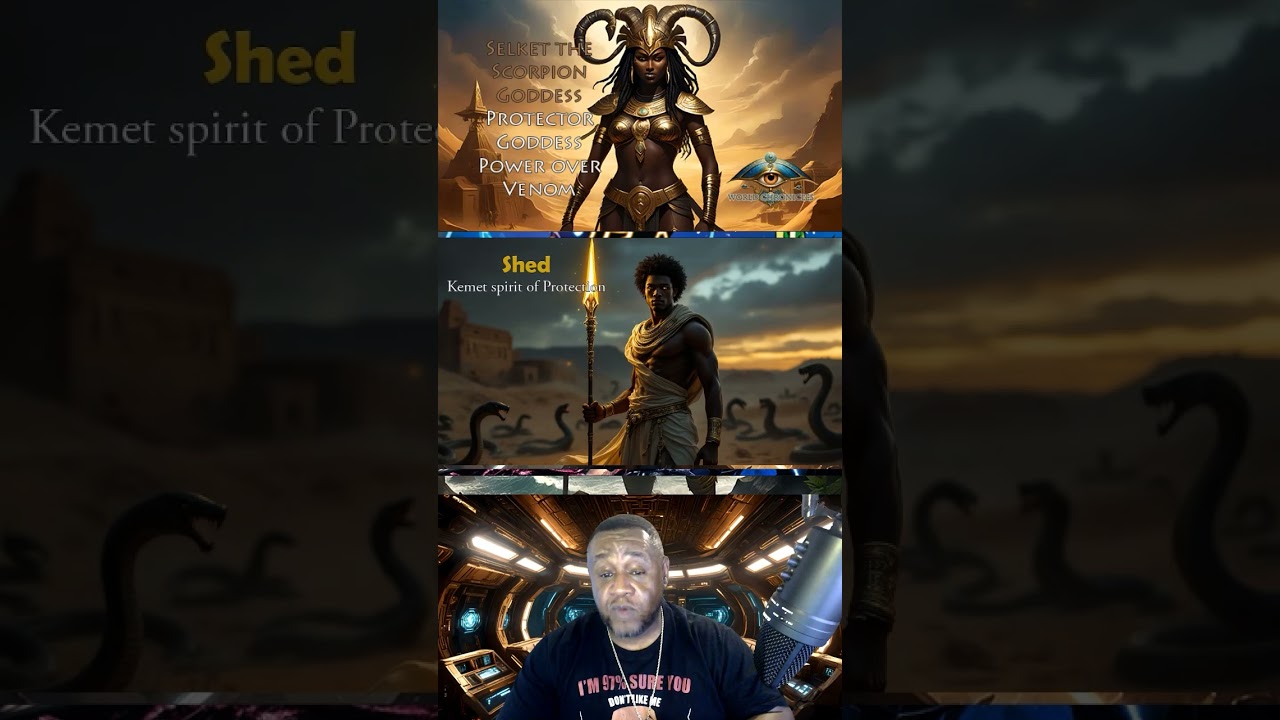 What if myths Selket the Scorpion Goddess vs  Shed the Savior Spirit &ndash; Who Protects Better