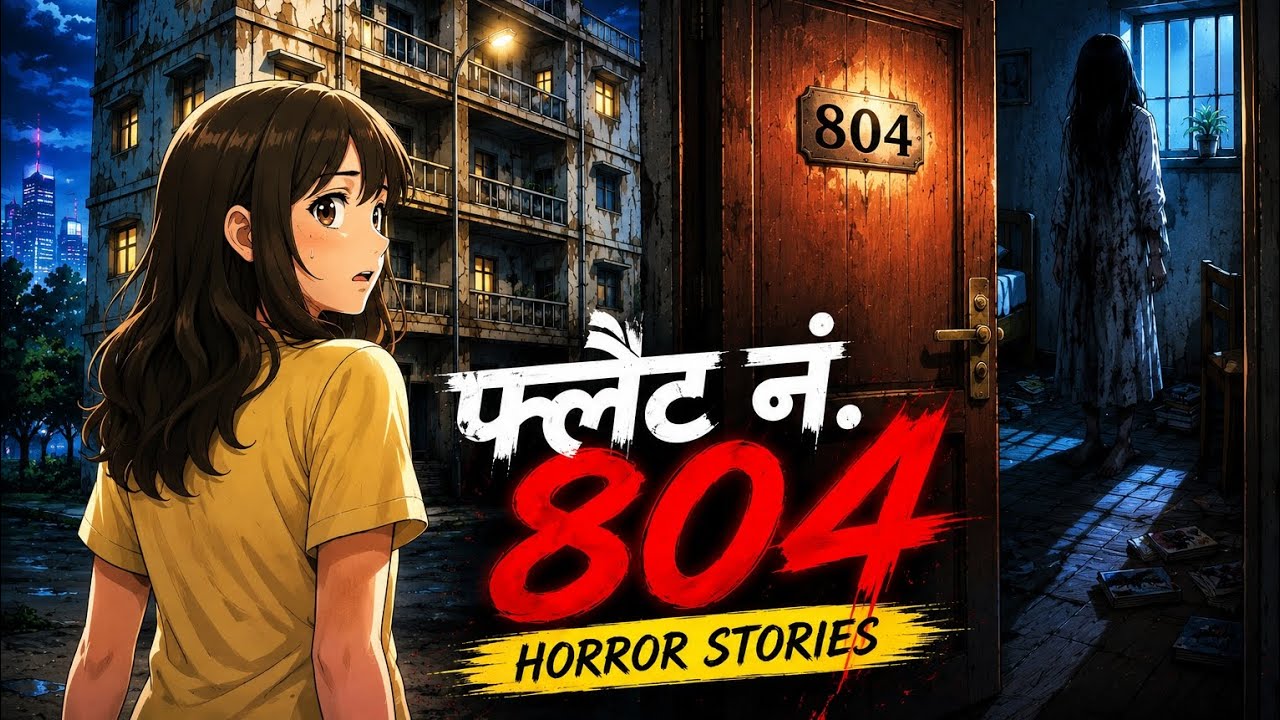 Flat No. 804: Ria Ke Saath Us Raat Kya Hua? 😨...........   #horrorstories