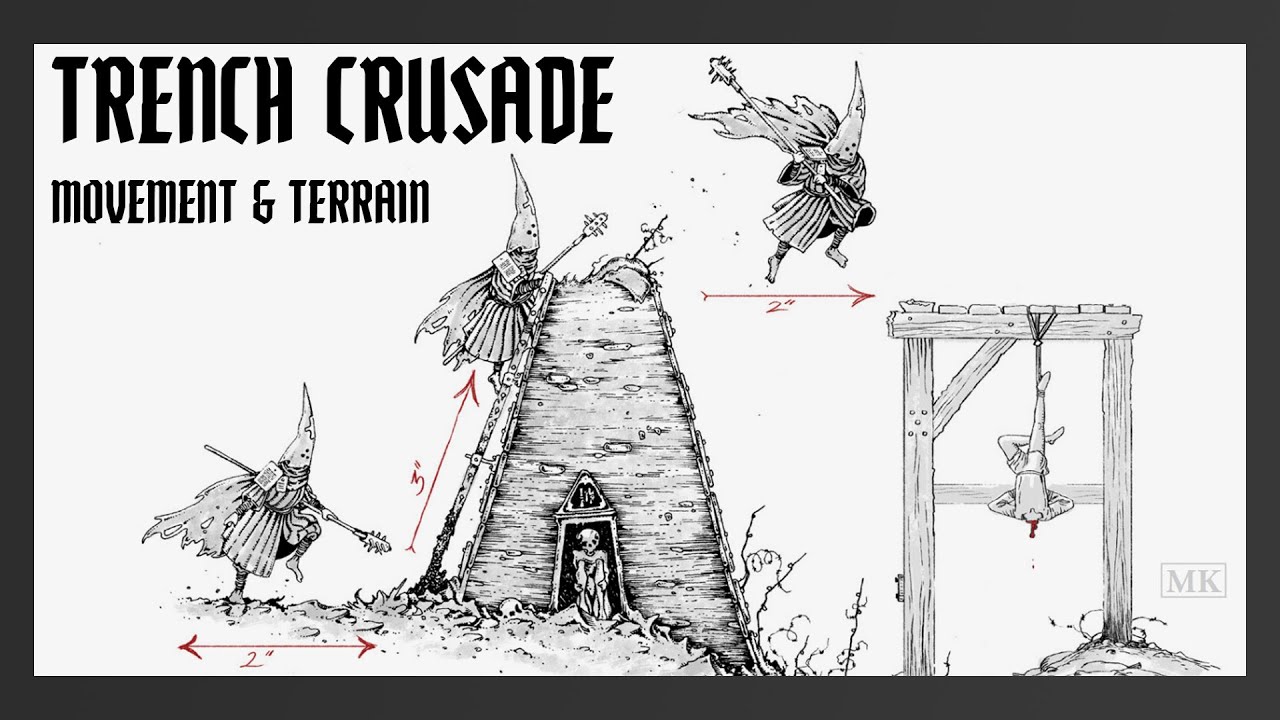 Как играть в Trench Crusade: правила передвижения и местности