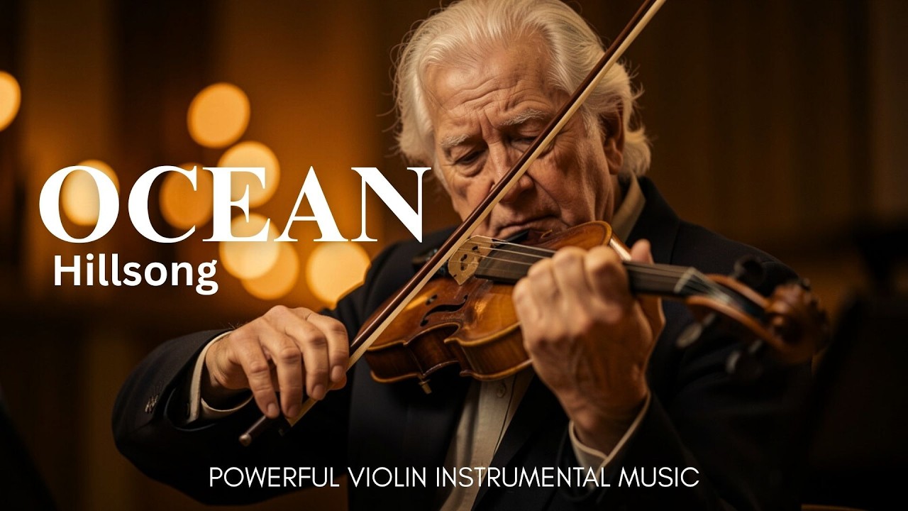OCEAN - Peaceful Prophetic Violin Music for Meditation, Prayer & Rest  #hillsong 