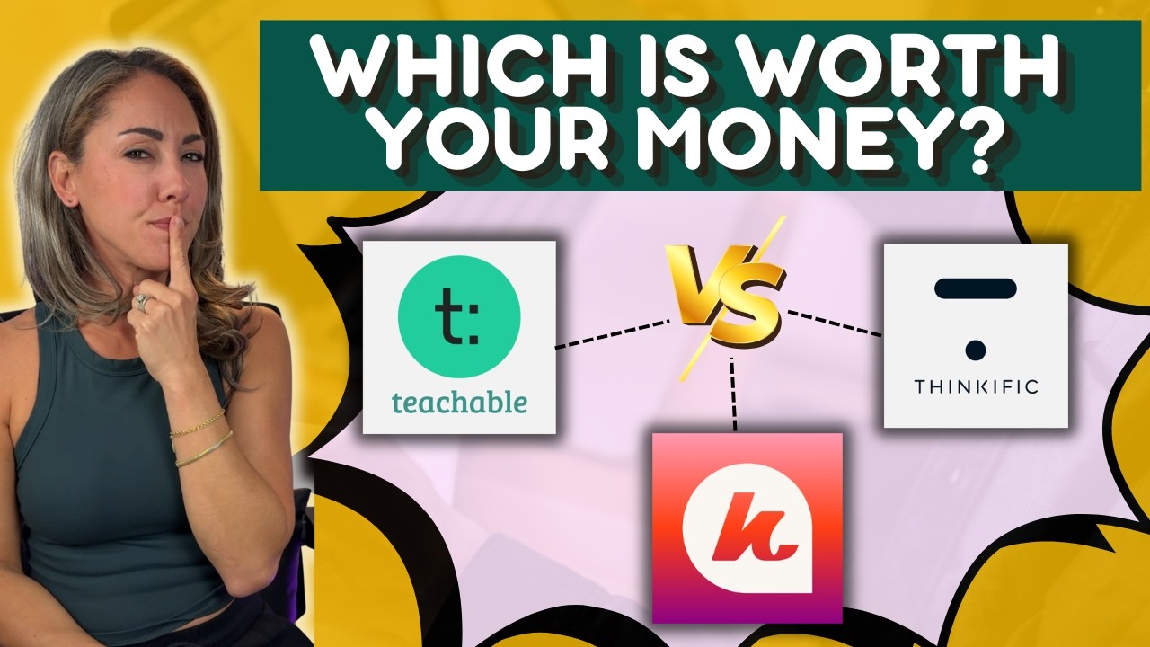 Comparing Thinkific, Kajabi and Teachable
