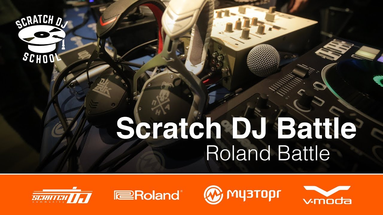 Roland Scratch Dj Battle +  презентация Roland Dj 808 @ Музторг