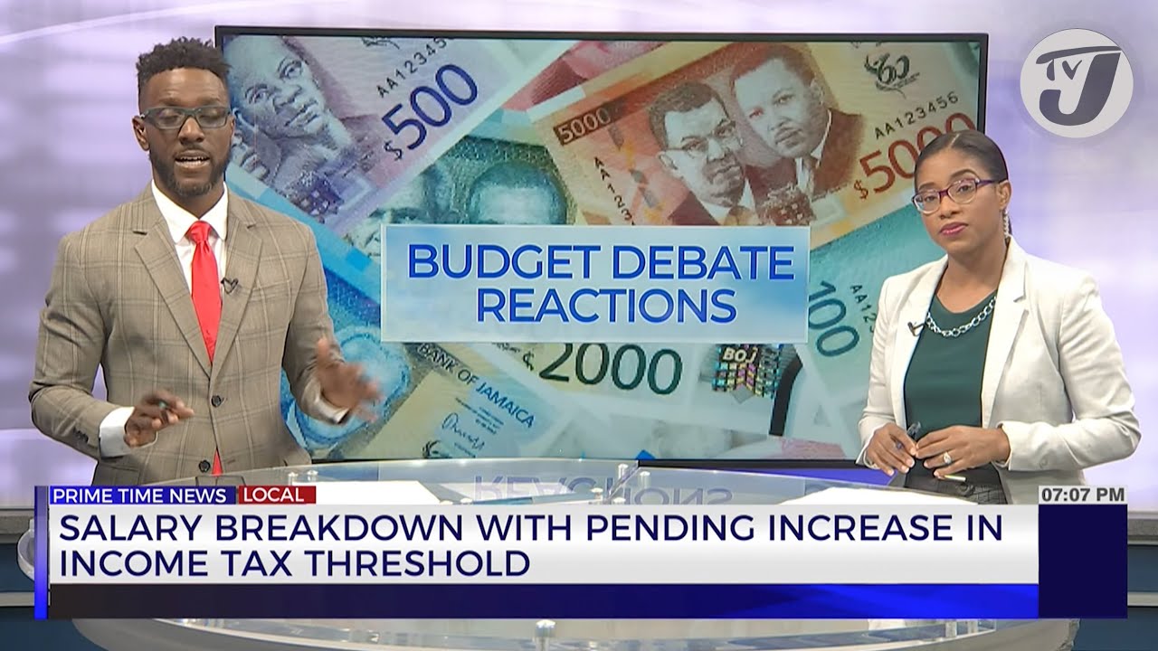 Salary Breakdown with Pending Increase in Income Tax Threshold | TVJ News