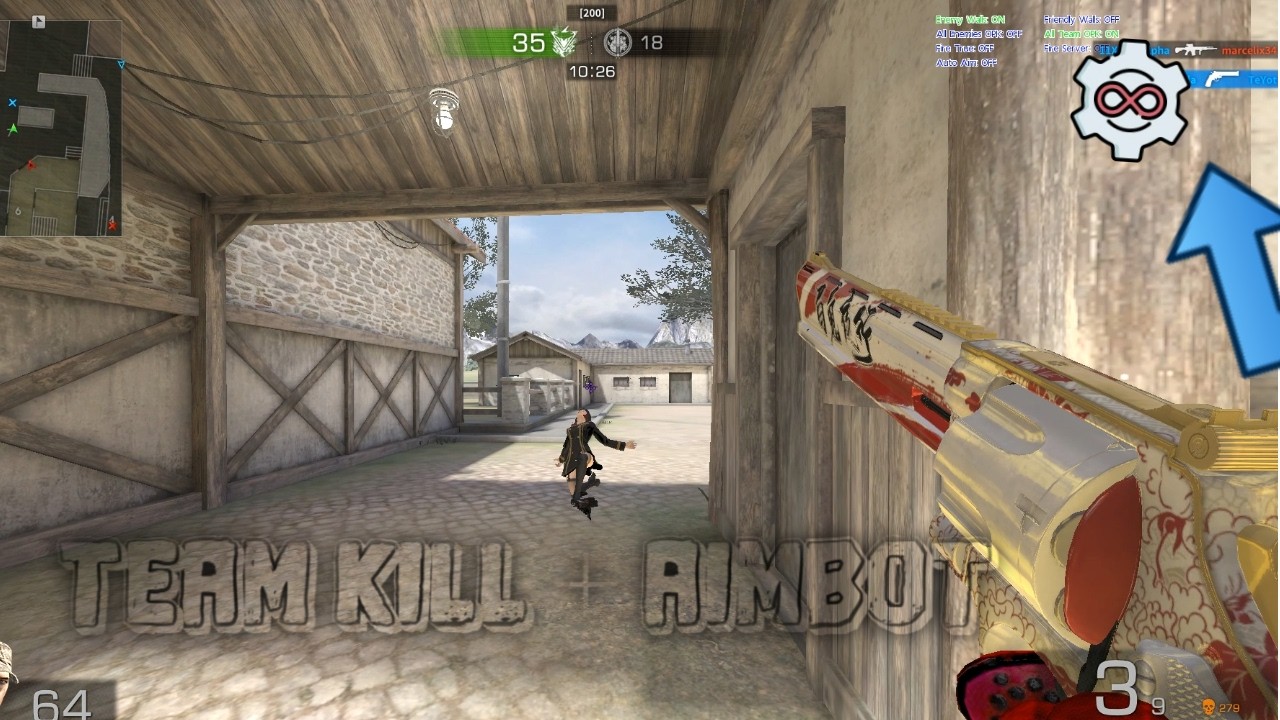 Black Squad Aimbot + Team Kill