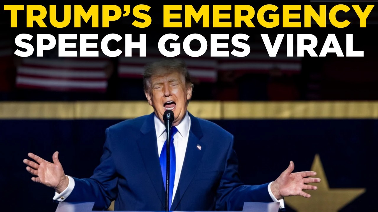 Donald Trump LIVE: Emergency Speech, Viral Moments & Latest Reactions | Trump Latest News