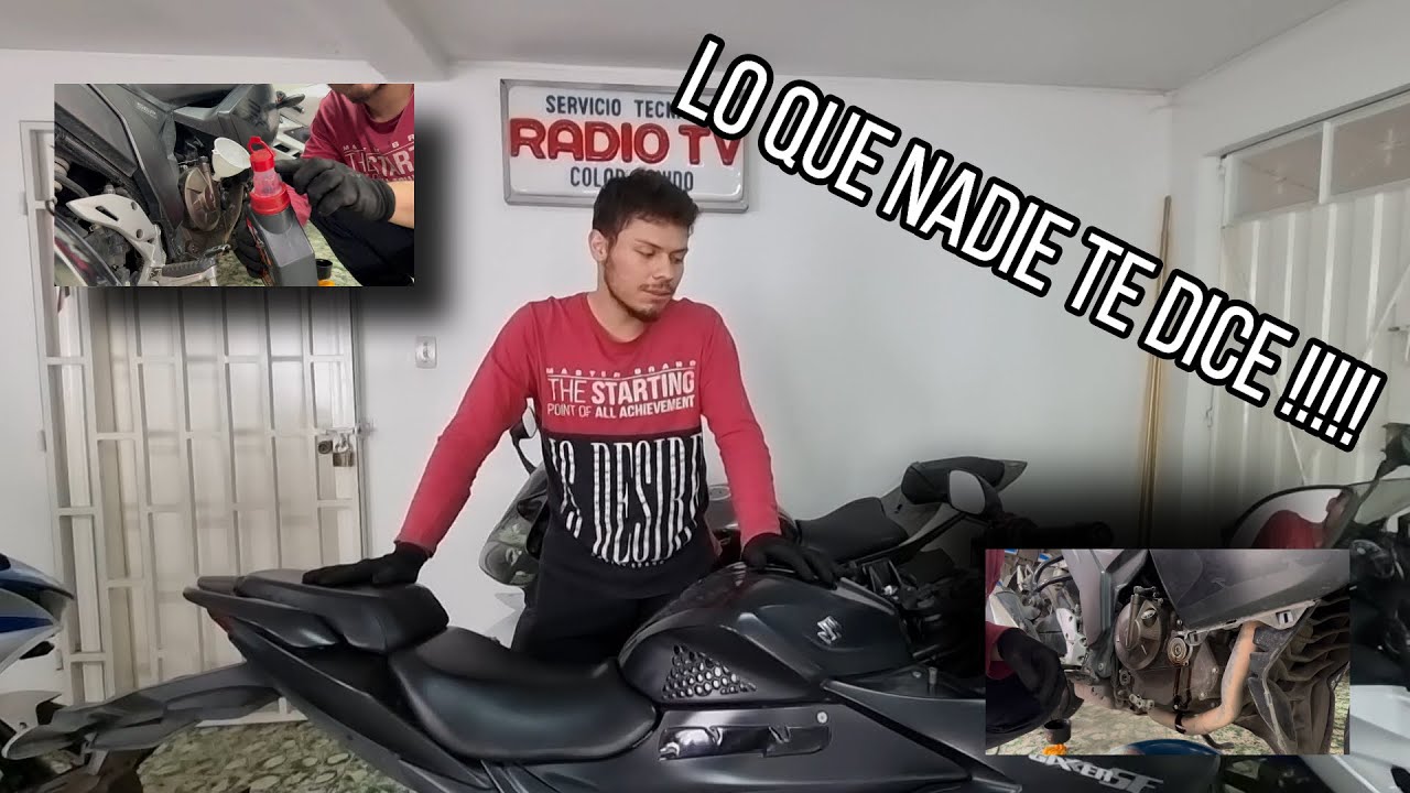 Cambio de aceite Gixxer 250 SF/Gixxer 250 ¡Lo que nadie te cuenta!