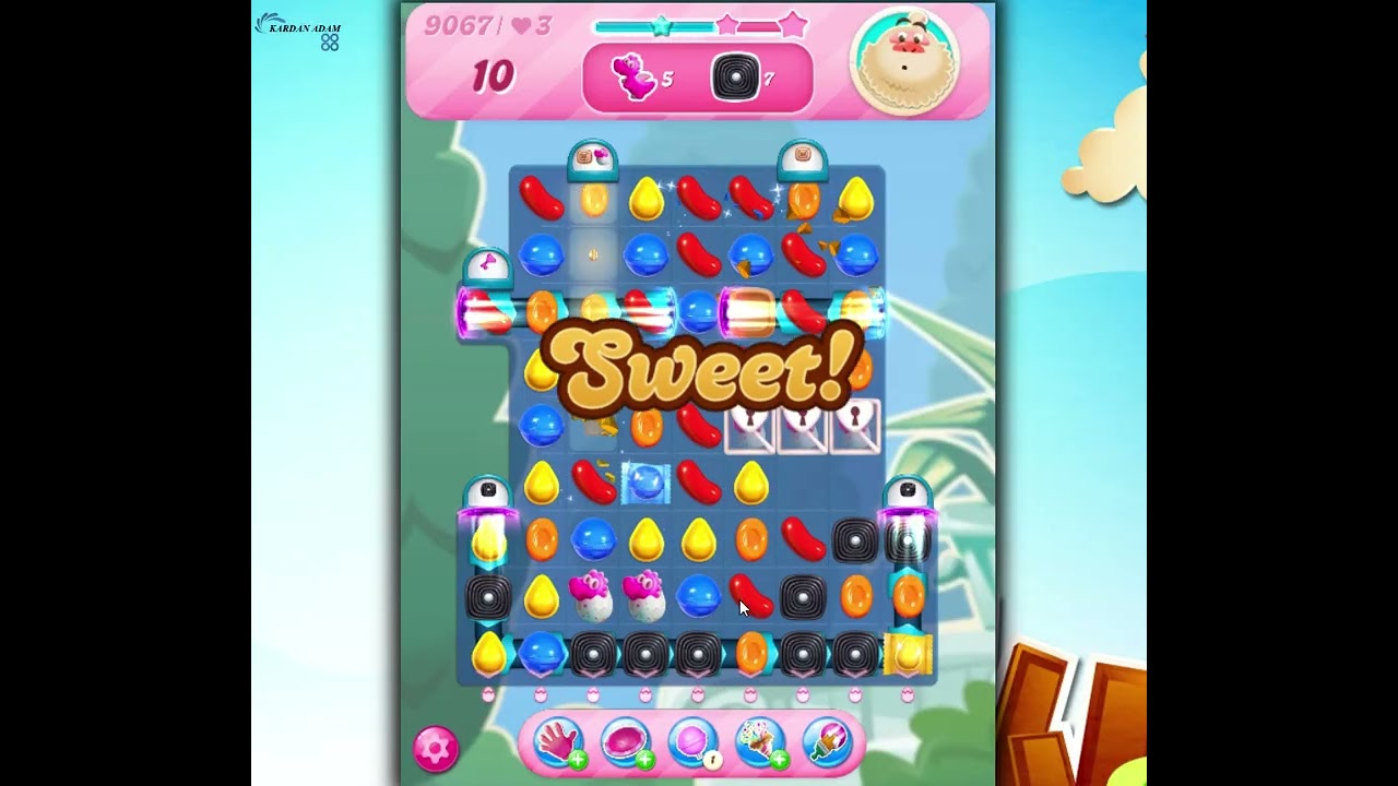 Candy Crush Saga Level 9067