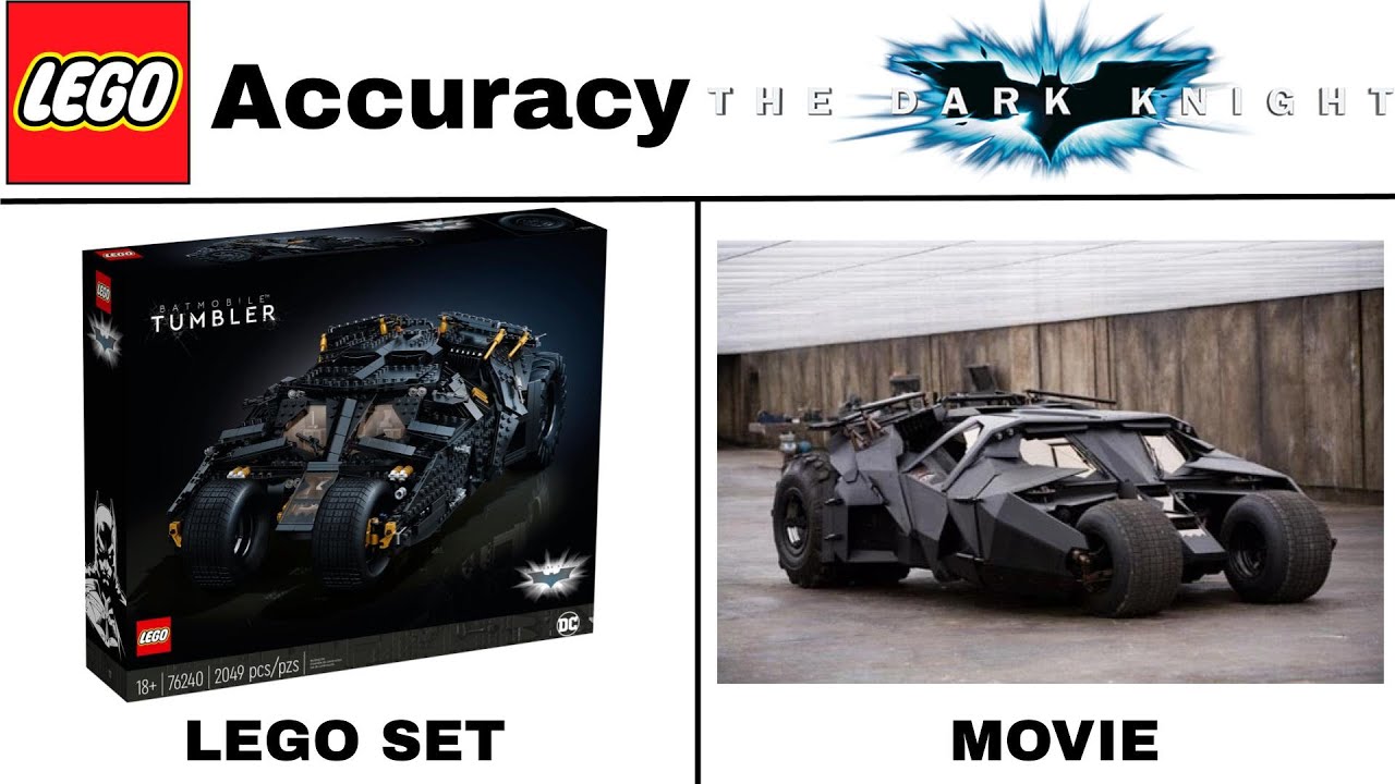 LEGO Accuracy: The Dark Knight Trilogy  | Are The Sets Accurate?