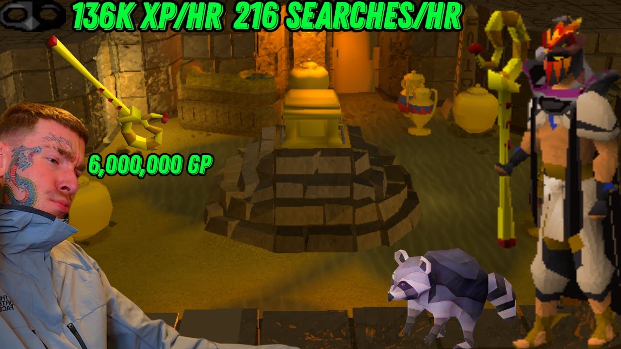 Полное руководство по воровству для получения скипетра фараона (OSRS)