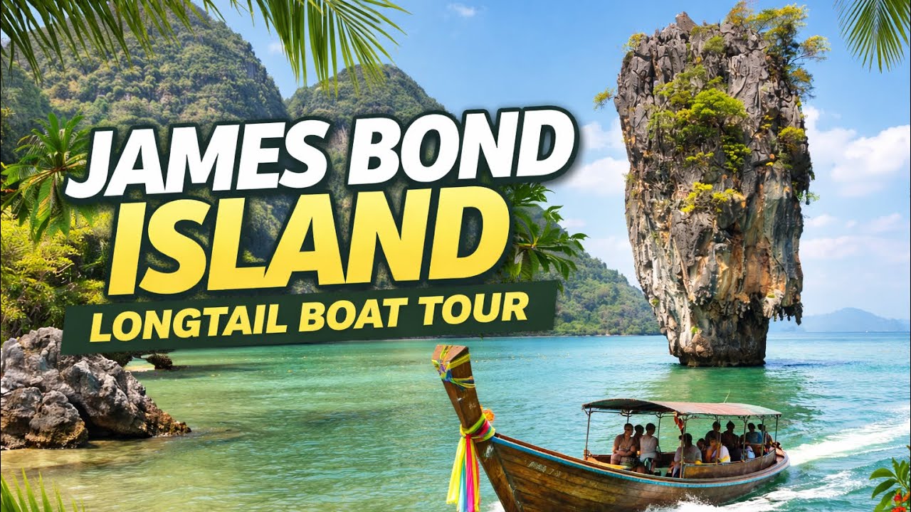 James Bond Island by Longtail Boat 🇹🇭