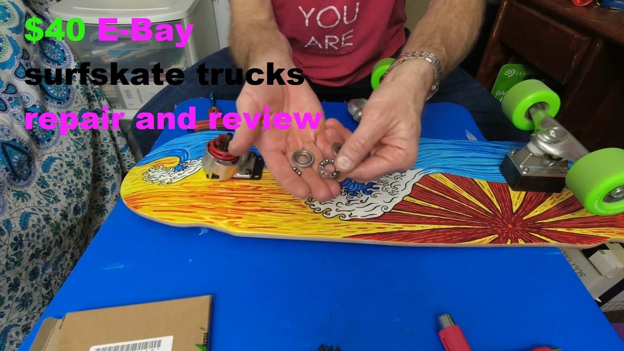 Ebay surfskate trucks fixed and reviewed