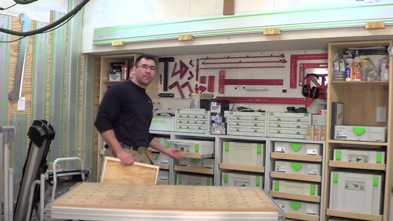 Изготовление портов для системы Festool.
