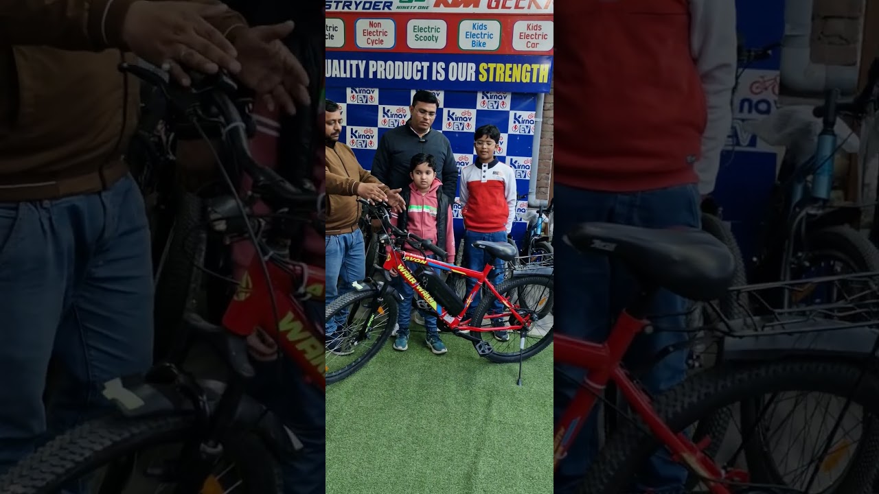 convert AVON cycle to ELECTRIC CYCLE WITH 5 RIDE MODE 