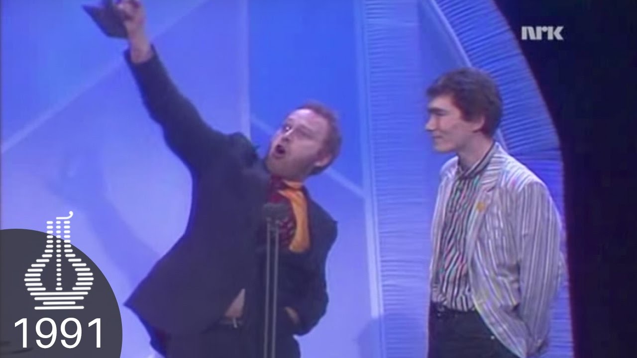 Jokke & Valentinerne vinner Årets Rock (Spellemannprisen 1991)