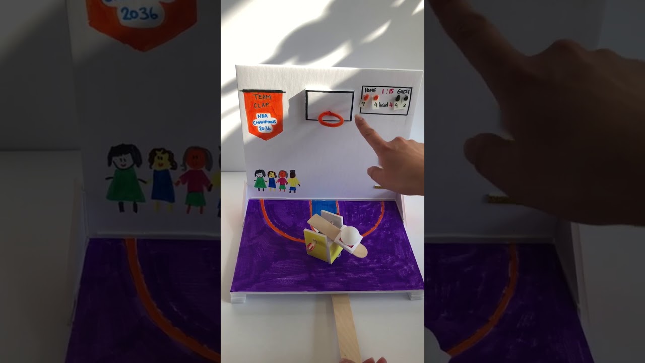 CLAP Pack - Magnetic Catapult Basketball Game