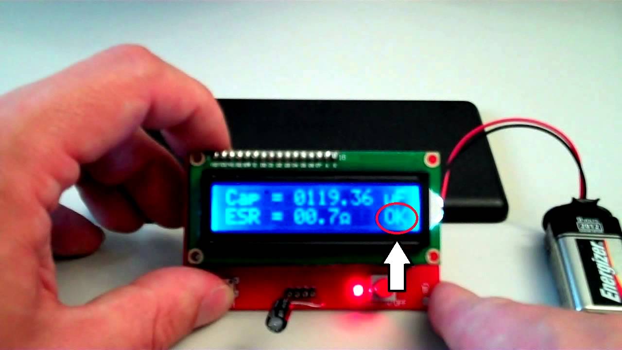 Low cost ESR Meter review