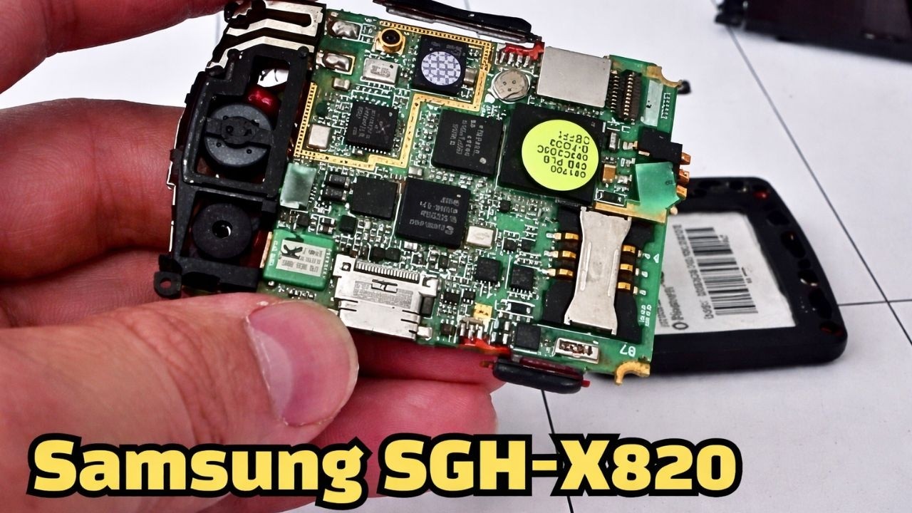 Samsung SGH X820 – Demontaż i Naprawa (2006)