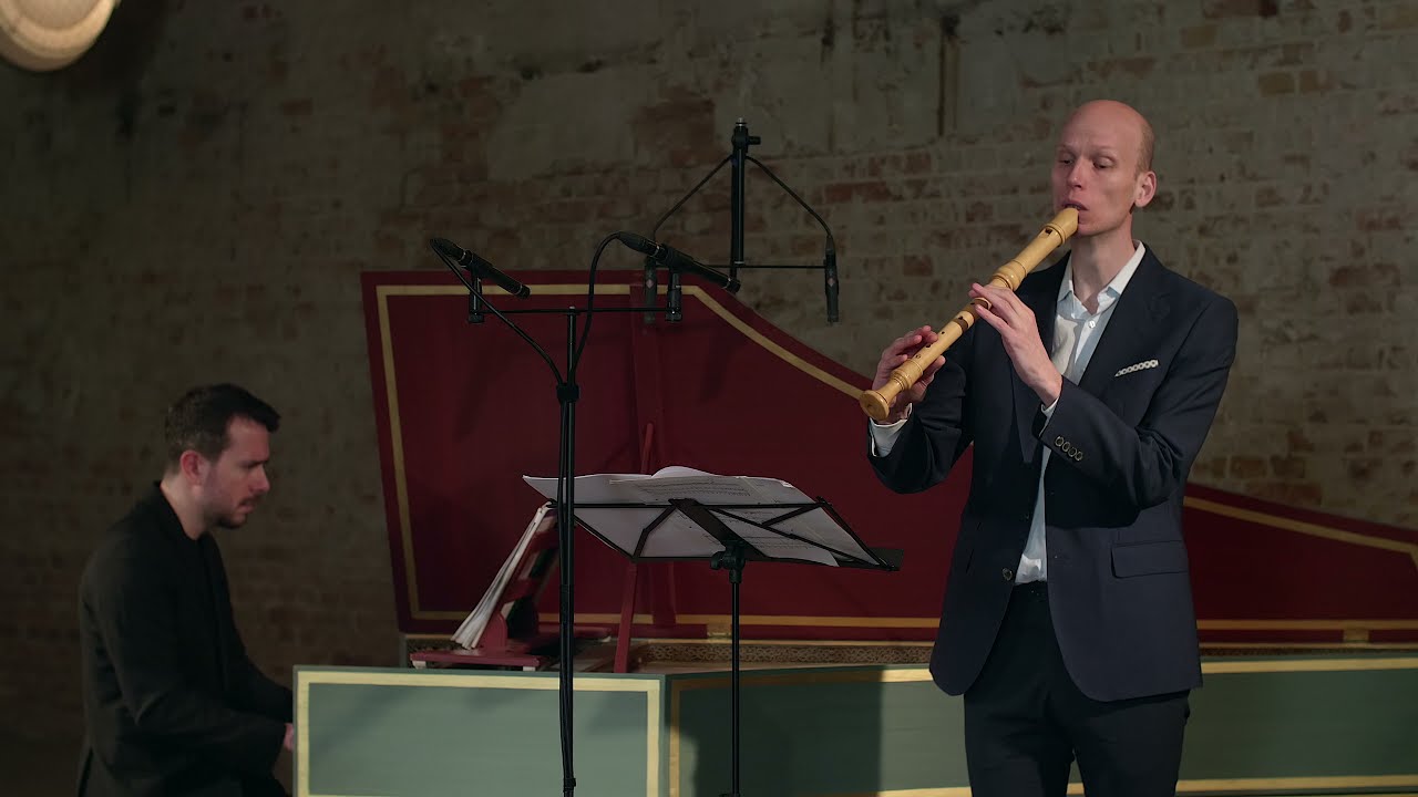 Erik Bosgraaf & Francesco Corti play Sonata in F minor by Telemann