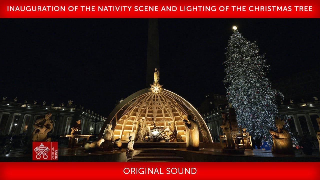 December 9 2023, Inauguration of the Nativity scene and lighting of the Christmas tree