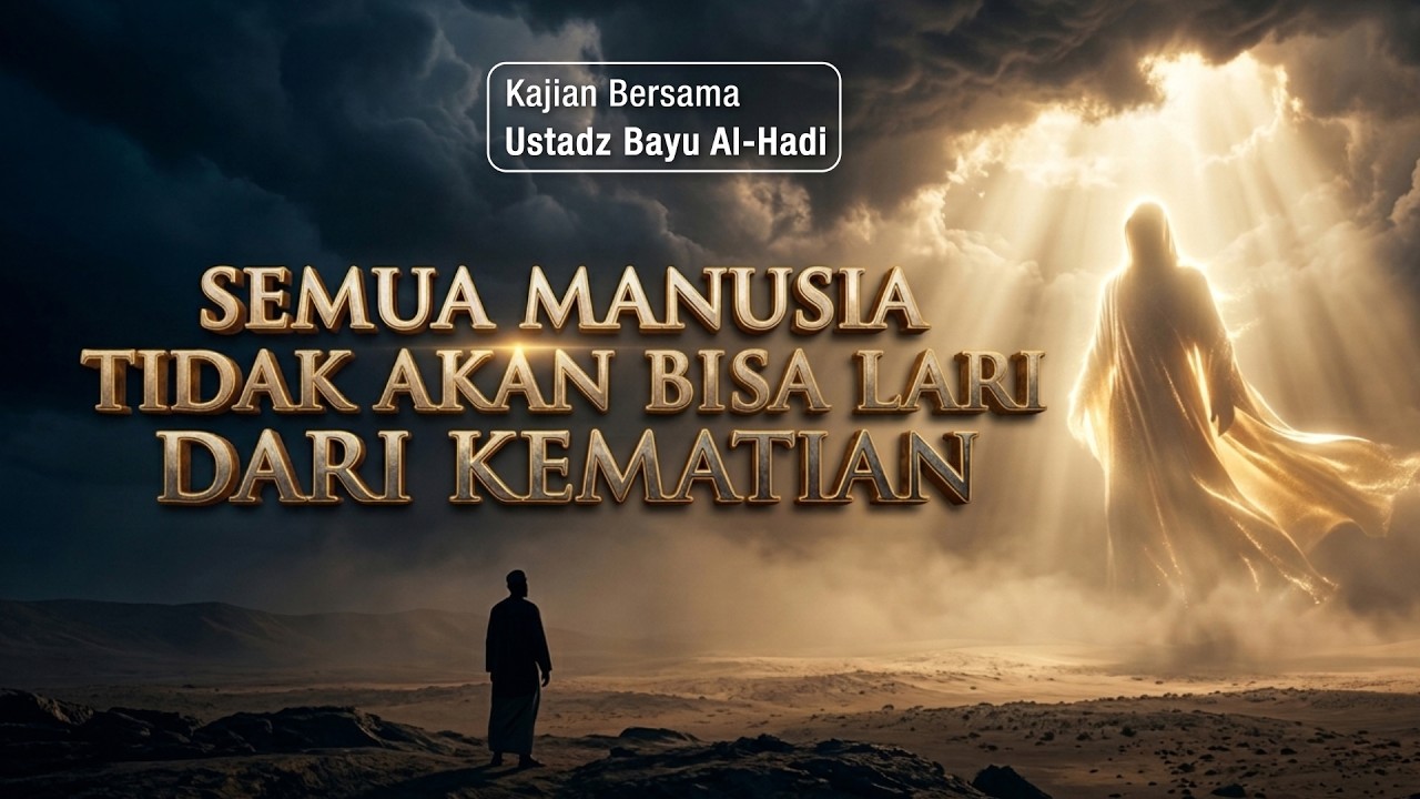 Semua manusia tidak akan bisa lari dari kematian, Ustadz Bayu Al-Hadi #mpji #kajianislam #islam