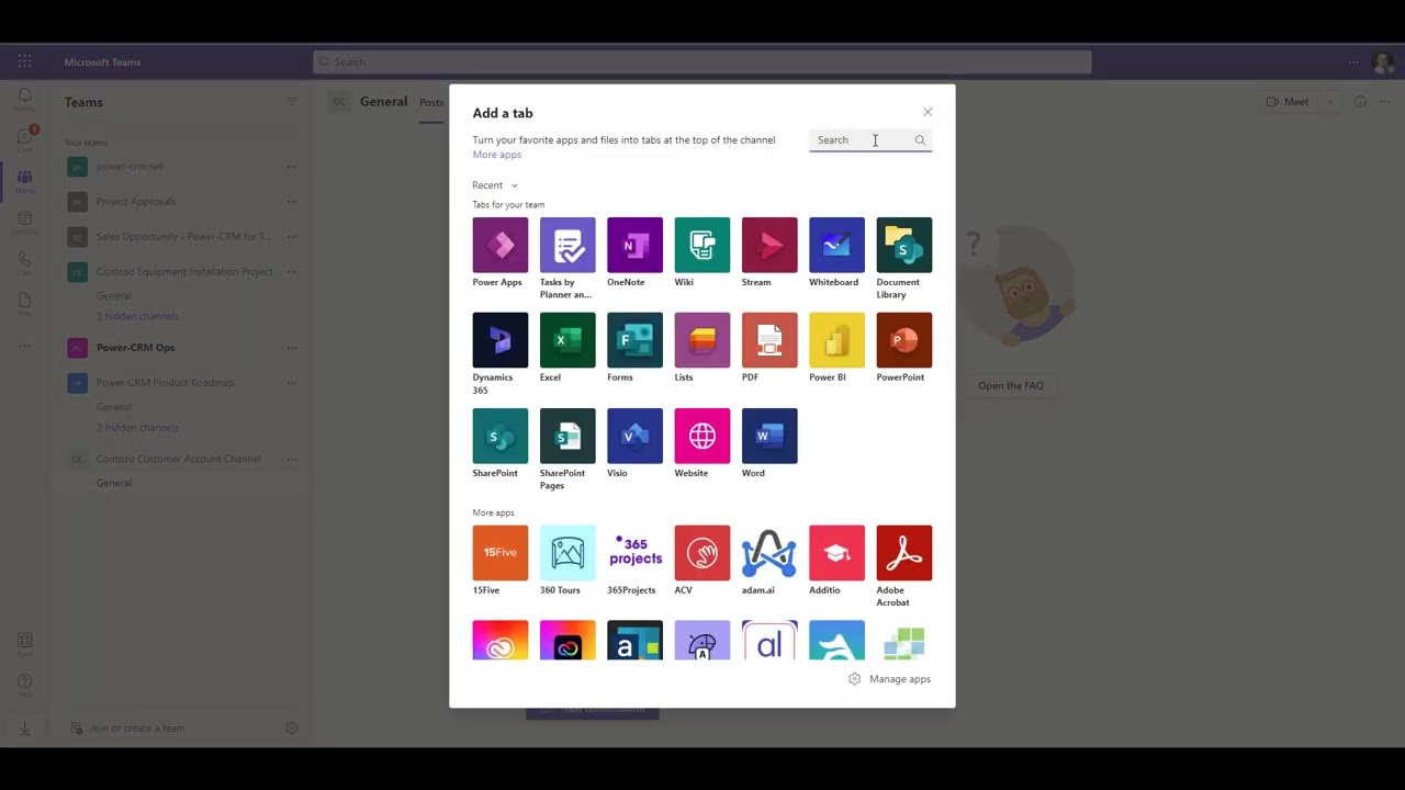 Microsoft Teams CRM | Power-CRM