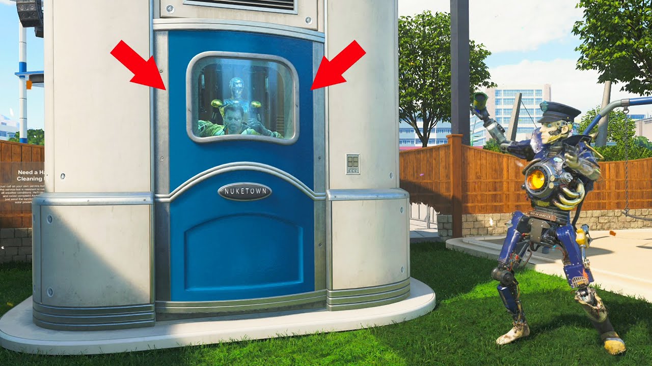 HE FOUND A GLITCH INSIDE THE NUKETOWN SECRET ROOM!?!?